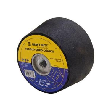 Imagem de Rebolo copo conico 4 x 2 x m14 120 - 1 pc - Heavy Duty