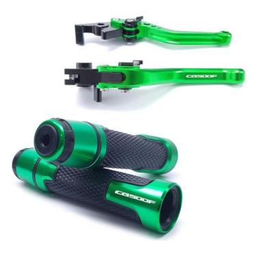 Imagem de Kit Esportivo Manete Manopla Cb 500f Cb500f Gravado A Laser - Special 