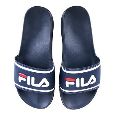 Imagem de Chinelo Slide Fila Drifter Stripes Masculino-Masculino