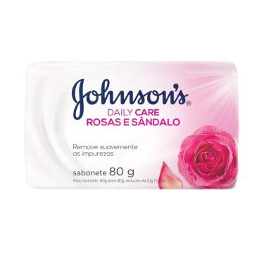 Imagem de Sabonete Johnson 80g Imagine Rosas e Sandalo - Embalagem com 12 Unidades