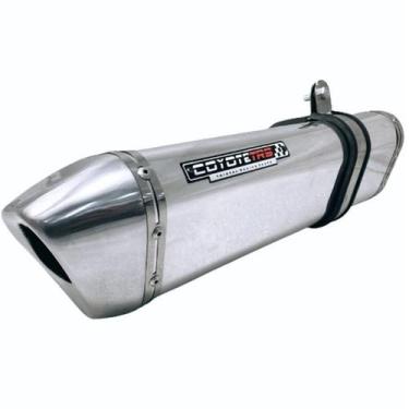Imagem de Escape / Ponteira Coyote TRS Tri-Oval em Alumínio - Factor DX 150 Ano 