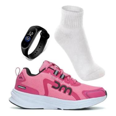 Imagem de Kit Tênis Feminino Masculino Esportivo Exercício Funcional Caminhada C