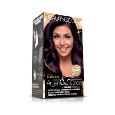 Imagem de Tintura Beauty Color Kit 4.20 Castanho Violeta Intenso