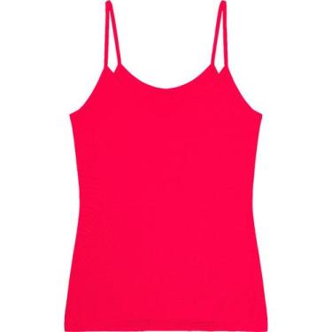 Imagem de Regata Alças Finas Malwee 1000004489 Feminina Decote Redondo Viscose S