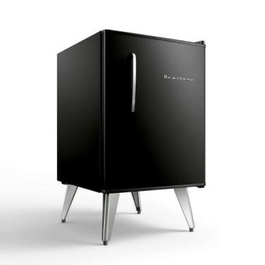 Imagem de Frigobar Brastemp Retrô BRA08 76L, Preto, 110V