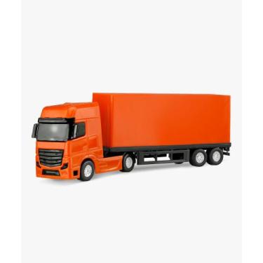 Imagem de Caminhão Petroleum Individual 42 Cm Roma Brinquedos - Ref. 1477, Baú