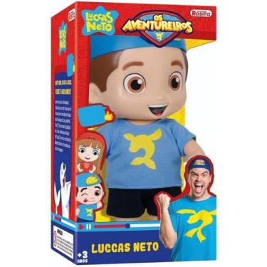 Imagem de Boneco Aventureiro Azul Luccas Neto 1240-Rosita