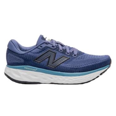 Imagem de Tênis New Balance Fresh Foam X Evoz V4 Marinho e Preto Feminino, 36