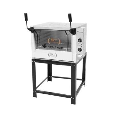 Imagem de Forno Elétrico Refratário Roma Inox Pizza Pão Feri80 - Venâncio 220v 2