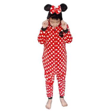 Imagem de Macacão Pijama Kigurimi Inf. Minnie 7 a 8 Anos ZC 10071139 - Zona Cria