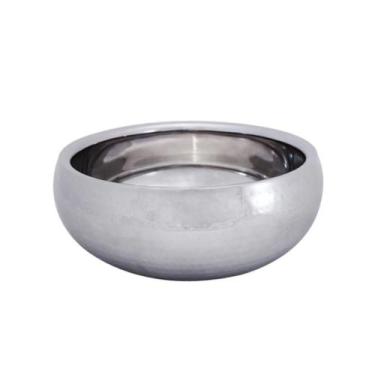 Imagem de Saladeira Redonda Inox 28x12 cm com Parede Dupla Diplomat
