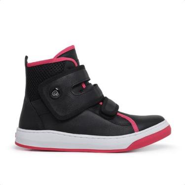 Imagem de Tênis Cano Alto Dgt Fitness Feminino Bota Treino Hardcore, Preto, Rosa