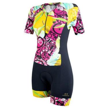 Imagem de Macaquinho Feminino Marcio May Funny Bikepiphany, GG, Multicolorida