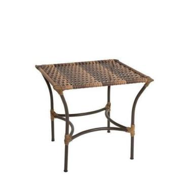 Imagem de Mesa de Centro 45CMX44CM Laura Espresso Móveis Marrom - Art & Luxo