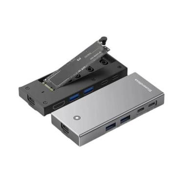 Imagem de Estação De Docking USB-C Blueendless M2 SATA NVMe SSD Para Laptop Com 