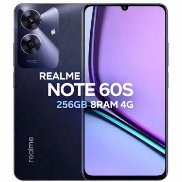Imagem de Smartphone Celular Realme Note 60S 256GB, 8GB RAM, 4G, Tela 6,74 poleg