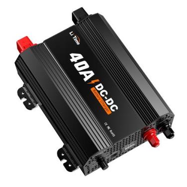 Imagem de Carregador de Bateria Litime 12V 40A DC para DC LiFePO4 AGM