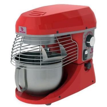 Imagem de Batedeira Planetária 5L BPEL-05 Braesi 127V Vermelho 10 Velocidades
