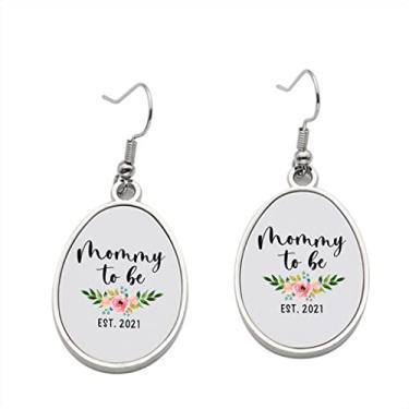 Imagem de Brinco de anúncio de bebê – Brincos pendurados para meninas – Presente de festa de aniversário dos namorados