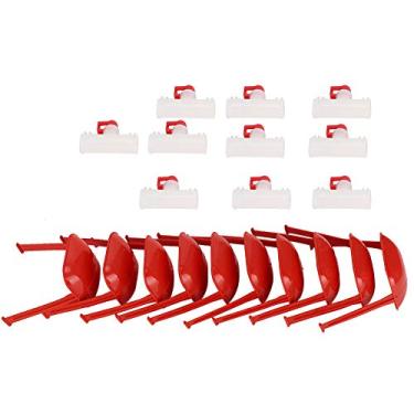 Imagem de Andraw Bebedores de mamilos, bebedouro de galinha ABS, fácil de instalar G1/2 copo automático para mamilos, prática aves para frango (estilinga)