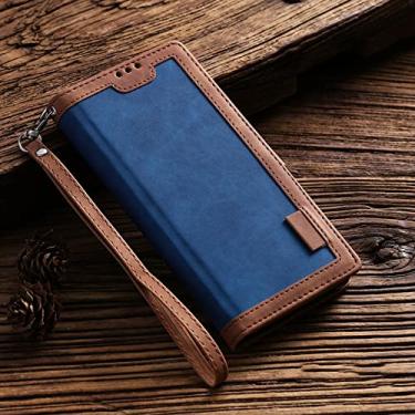 Imagem de Para Samsung Galaxy A02S A10 A12 A21S A31 A32 A50 A51 A52 A70 A71 A72 S22 Ultra S21 Ultra S20 FE S10 S9 Note 20 Ultra Carteira, Azul, para Galaxy A10 (M10)