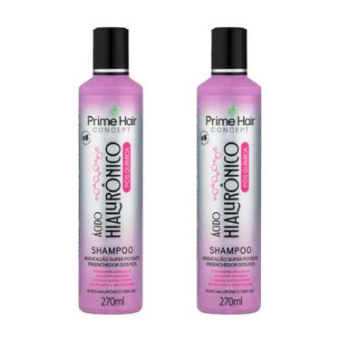 Imagem de Shampoo Prime Hair Ácido Hialurônico Fios Danificados Pós-Química 270M