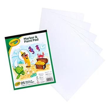 Imagem de Crayola Marker & Paint Pad, Art Supplies for Kids, 25 Pages