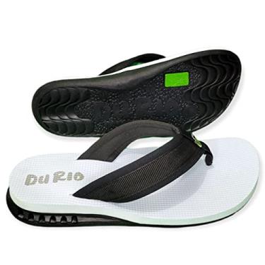 Imagem de Chinelo DuRio Ultra Premium Neo Black Indicado Para Esporão e Fascite Plantar (branco, br_footwear_size_system, adult, numeric, numeric_40)