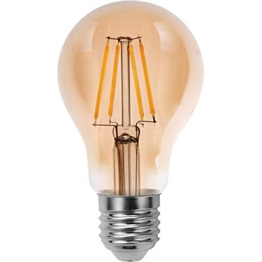 Imagem de Lâmpada de Filamento LED Bulbo 4W Luz Amarela 2.400K Base E27 Bivolt Lorenzetti
