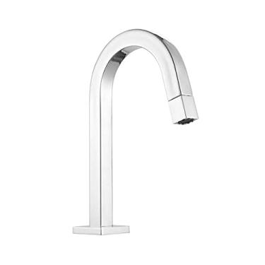 Imagem de Torneira Banheiro Lavatório Quadrada Pratica Metal