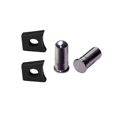 Imagem de Mryok – Acoplador flexível e rebite para óculos Oakley X Metal Juliet/XX/Penny/Mars/Romeo 2 – Opções, Gunmetal Pin & Black Flex Coupler, One Size