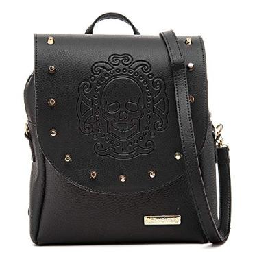 Imagem de Mini Mochila Feminina Alice Monteiro Cor:Preto