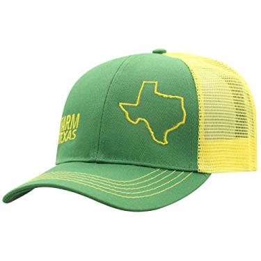 Imagem de John Deere Farm State Pride Cap-Green and Yellow-Texas