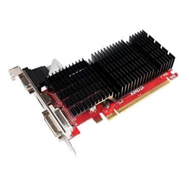 Imagem de Diamond Multimedia Placa de vídeo AMD Radeon HD 5450 PCI Express GDDR3 de 1 GB (DVI, HDMI, VGA) com dissipador de calor aprimorado de perfil baixo (5450PE31G)