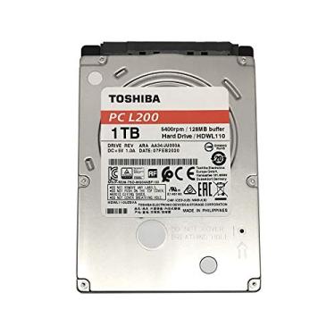 Imagem de Toshiba L200 HDWL110UZSVA 1TB 5400RPM 128 MB Cache (7 mm) 2,5 polegadas SATA 6,0 Gb/s Disco rígido interno para notebook - 2 anos de garantia