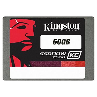 Imagem de Kingston Tecnologia SKC300S37A/60G Digital 60 GB SSDNow KC300 SATA 3 Unidade de Estado Sólido com Adaptador, 2,5 Polegadas