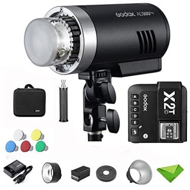 Imagem de GODOX AD300 Pro 300 W TTL Outdoor Flash w/X2T-C Trigger 2.4G 1/8000s HSS 2600mAh 0.01-1.5s Tempo de Reciclagem Modelagem LED Compatível para Câmeras Canon Sony Fuji Olympus etc