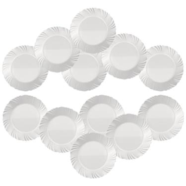 Imagem de Jogo de Prato Raso Petala Vidro Branco 12 uni Duralex Nadir