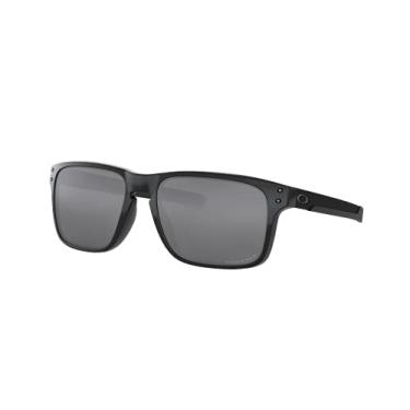 Imagem de Óculos de Sol Oakley Polarizado Holbrook Mix 0OO9384 938406 Tam 57 / Preto - Lentes Prizm Black Polarized