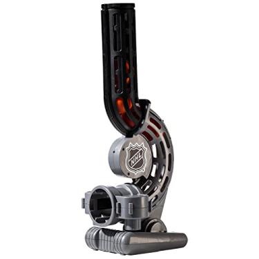 Imagem de Franklin Sports Passador automático de hóquei com um temporizador – aprovado pela NHL – inclui quatro bolas de hóquei na rua