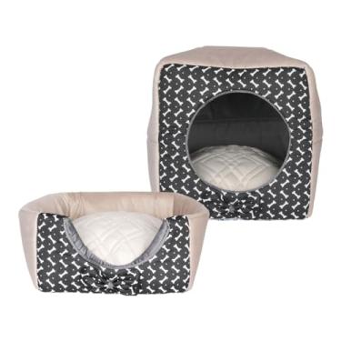 Imagem de Cama Iglu E Toca Para Cachorro Super Luxo Grande Preta