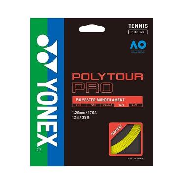 Imagem de YONEX Conjunto de cordas Poly Tour Pro 0195220121300006 amarelo 12 m