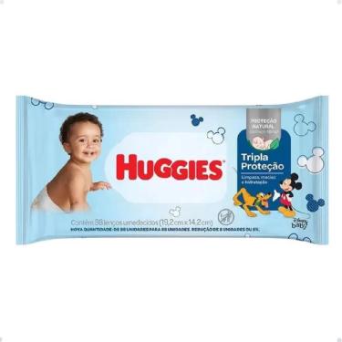 Imagem de Lenço Umedecido Huggies One&Done Com 88 Unidades