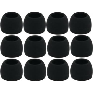 Imagem de 12 peças (All-B) Fones de ouvido pequenos (P) adaptadores de substituição para fones de ouvido compatíveis com a série Sennheiser IE, série CX, série CXC, série CXL, série OCX e série MM em fones de ouvido para fones de ouvido