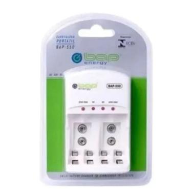 Imagem de Carregador Biv Auto Stop S/ Pilhas - 4 Aa - 4 Aaa Ou 2 De 9V