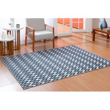 Imagem de Tapete Pratik 1,00 X 1,50 Sala Quarto 100% Antiderrapante Sem Pelo