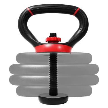 Imagem de Yes4All Conversor de cabo Kettlebell ajustável com aderência confortável para placas de peso de 2,5 cm
