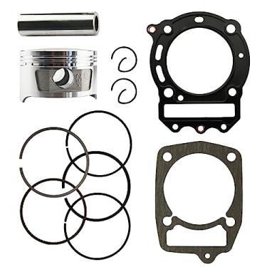 Imagem de New Olym Conjunto do kit de anéis de pistão de 72 mm/2,83" com junta de cabeça e base para DR250 1984-1987/GN250 1985-2001 12111-38201-000