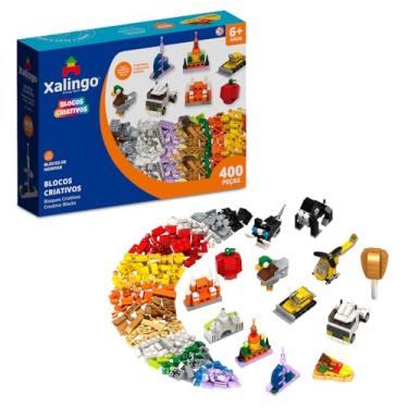 Imagem de Xalingo Blocos de Montar Criativos 400 Peças