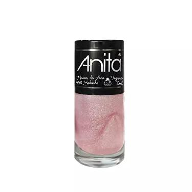 Imagem de Esmalte Anita Madrinha Glitter - 498, Brilho Intenso e Durabilidade, Esmalte para Unhas com Efeito Festa, Secagem Rápida